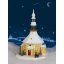 109 Seiffener Kirche mit Kurrende und Weihnachtsbaum