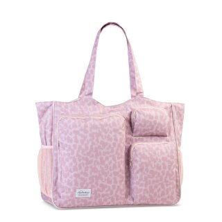 Fabrizio Strandtasche & Badetasche Saunatasche XXL rosa