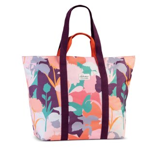 Fabrizio Badetasche XXL Strandtasche Saunatasche lila bunt