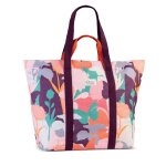 Fabrizio Badetasche XXL Strandtasche Saunatasche lila bunt