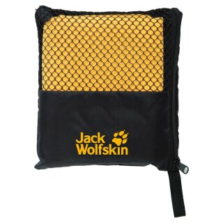 Jack Wolfskin Wolftowel Suede M Trekkinghandtuch in burly yellow