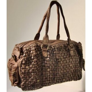 NC56 MERLE Leder-Shopper 