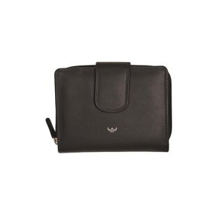 Golden Head Damenbörse Polo RFID Protect Schwarz